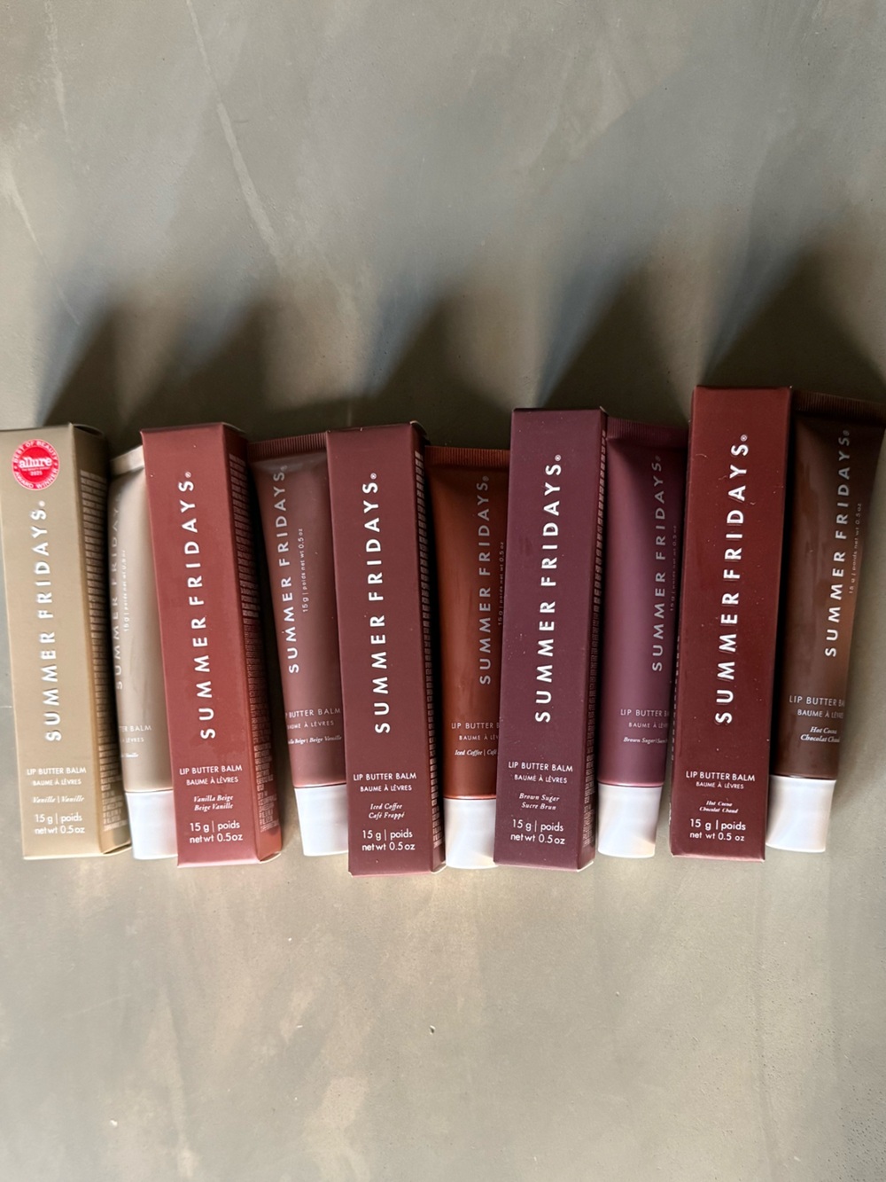 Summer Fridays Lip Butter Balm Set โ 5 Pcs Nudes